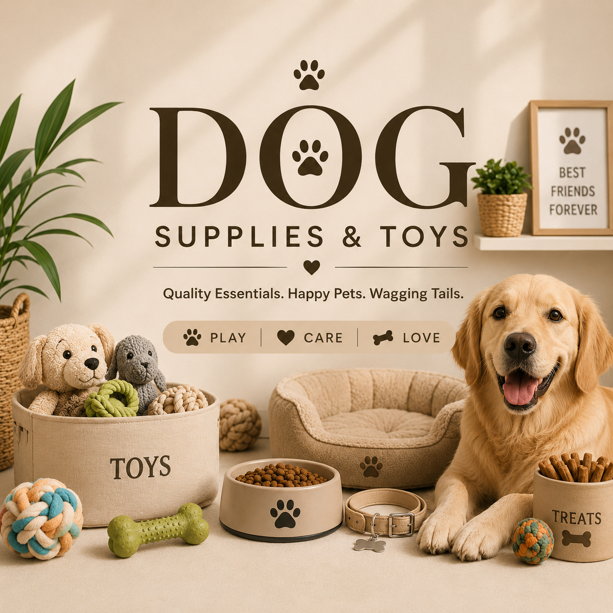 Dog Supplies & Toys